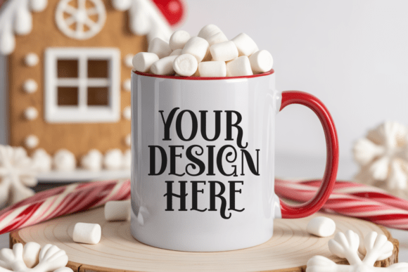 Download Christmas Mug Mockup, 11oz Coffee Mug - Christmas mug mockup Collection