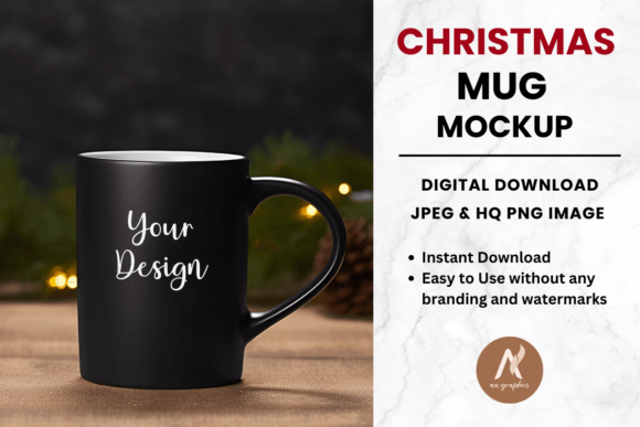 Download Christmas Mug Mockup Design - 9 - Christmas mug mockup Collection