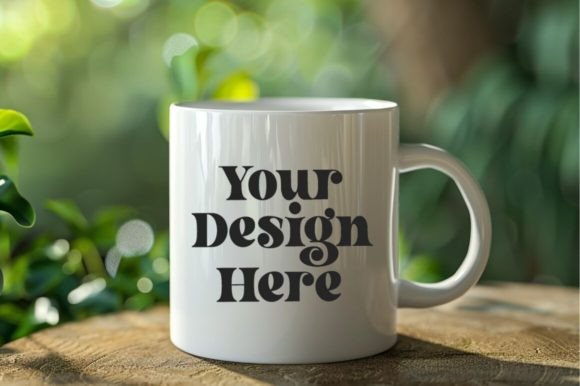 Download Green Nature Coffee Mug Garden Mockup - Garden mockup Collection